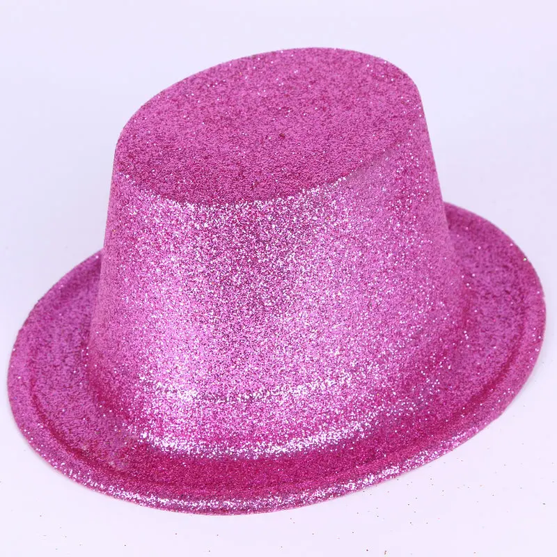 Party Hat Carnival Hat Carnival Hat Powder Hat Magician Performances 12pcs/lot mix color Party dance decoration