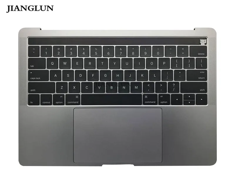 Apple A1706 laptop palmrest topcase with US layout keyboard with touchpad (1)