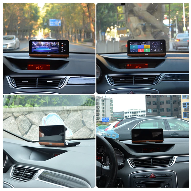 Junsun E31 Pro 4 г автомобиля Камера GPS 7.8 &quotAndroid 5.1 Автомобильные видеорегистраторы WI FI