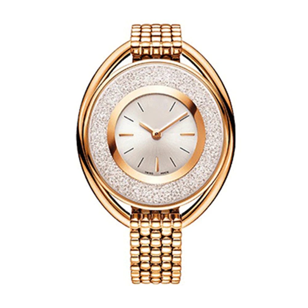 

ROBOL SWA Original Elegant And Elegant Fine Logo Quartz Watch Plateau Version Model Making Copy Jewelry Watch For Women