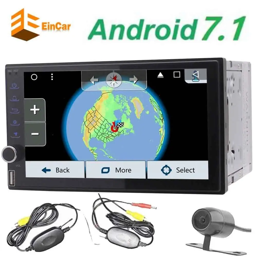 EinCar 7 inch Android 6 0 Octa Core Car Stereo Autoradio In Dash GPS Navigation 2