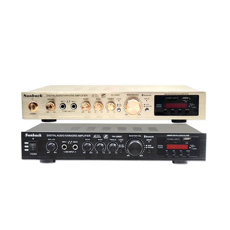 AV 298BT 220V home amplifier built in Bluetooth amplifier