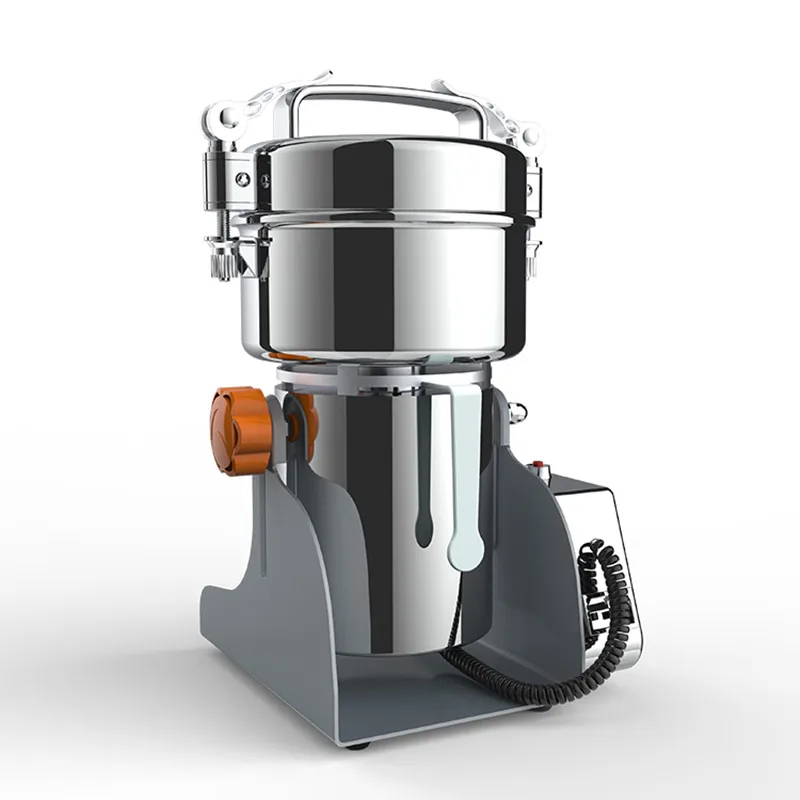 

400g Pulverizer Grinding Machine Stainless Steel powder Pulverizer Machine for Kitchen Herb Spice Pepper Coffee Powder Grinder