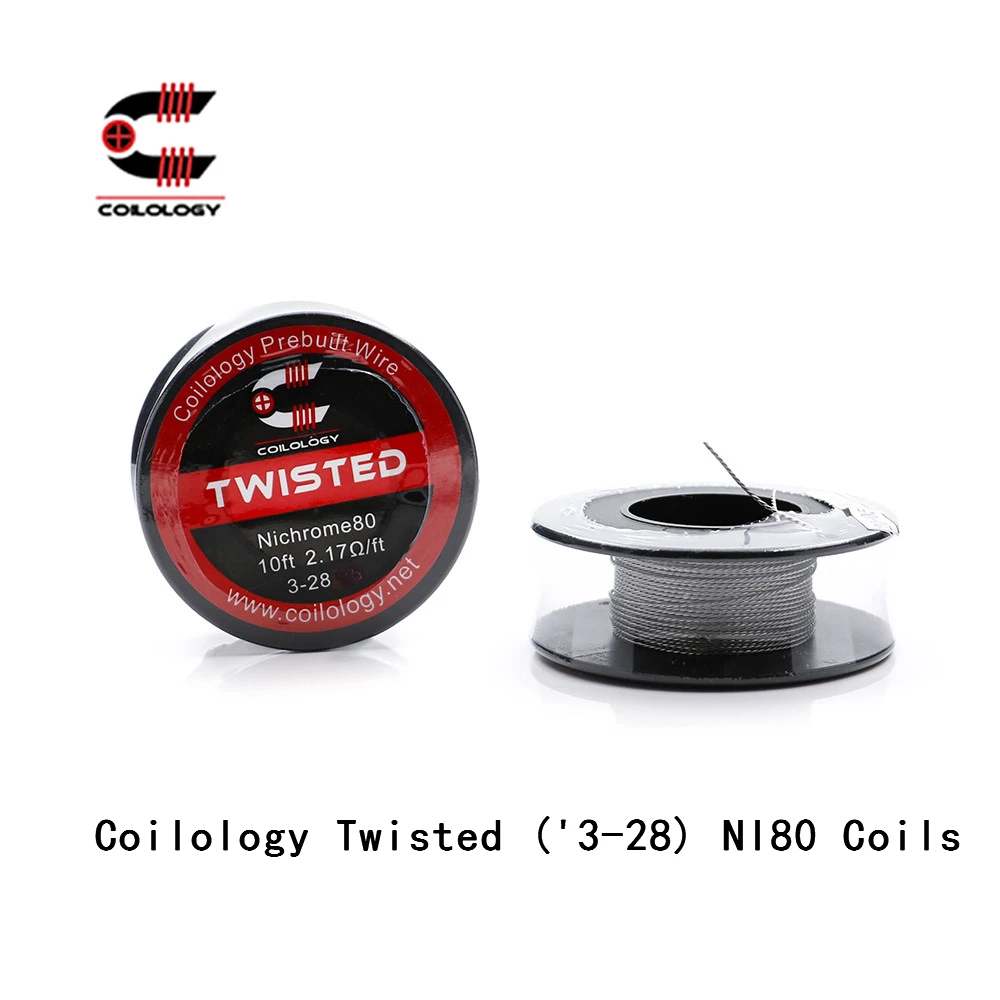 New Arrivals best Coilology Twisted NI80 Coils vape DIY Heating Wire E