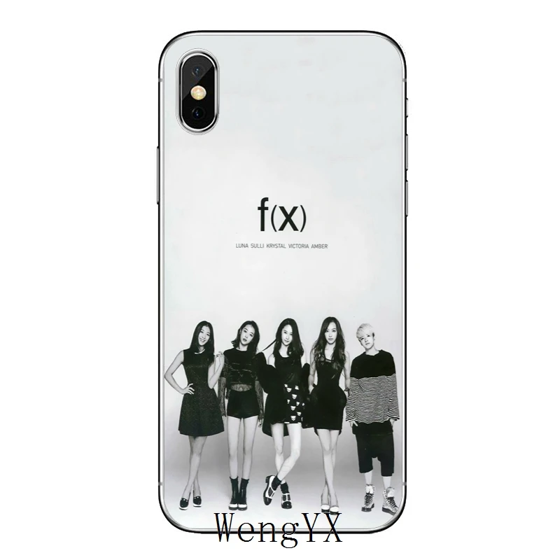 Тонкий мягкий чехол из ТПУ для Samsung Galaxy J3 J5 J7 A3 A5 A7 2015 2016 2017 2018 FX kpop Корейская группа