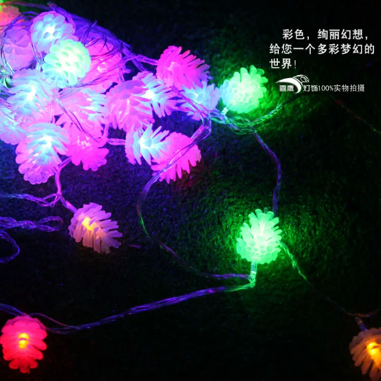 Guirnalda de m 10 m IWHD Luces de Navidad LED Año Nuevo piñones Cristmas Luces LED decoración LED Luces de hadas Luces Navidad Guirnalda de m 10 m IWHD Luces de Navidad LED Año Nuevo piñones Cristmas Luces LED decoración LED Luces de hadas Luces Navidad