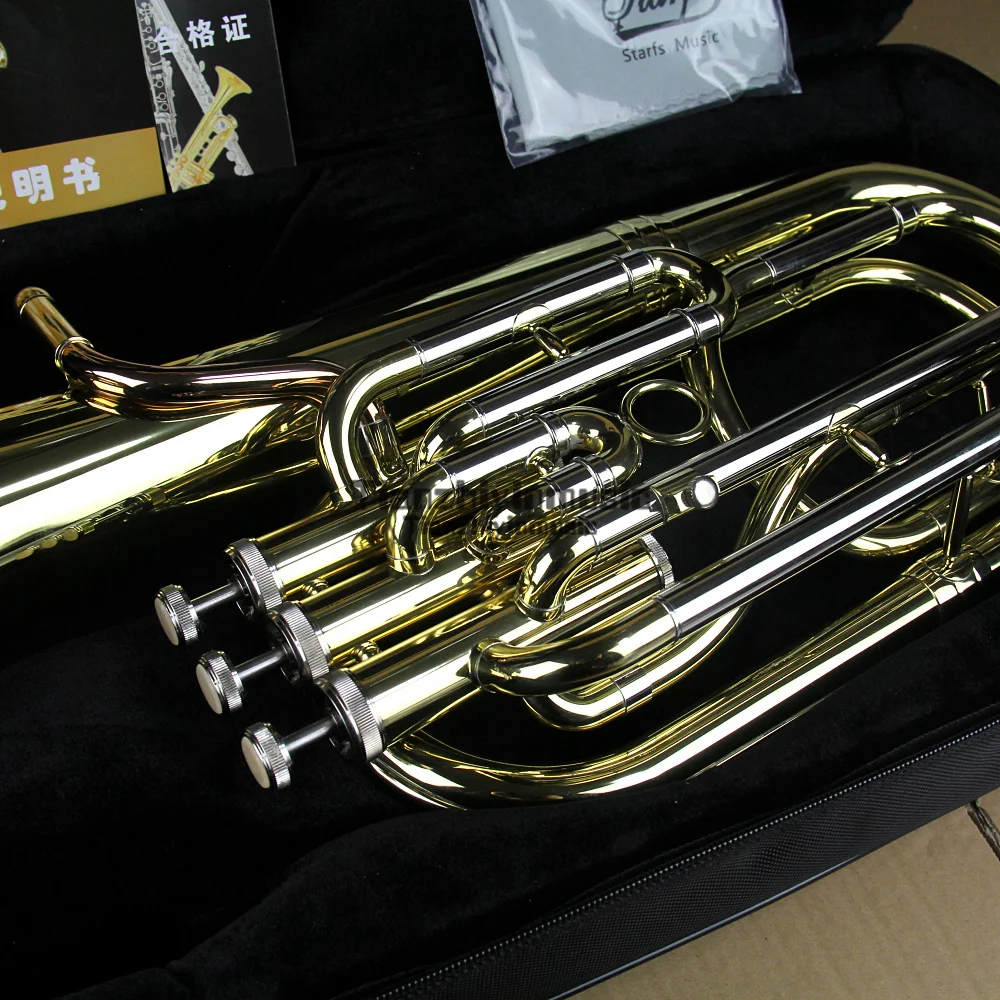 Поршневой клапан baritone модель входа 3-KEY среднего класса высококачественные Музыкальные инструменты в Китае 1 шт