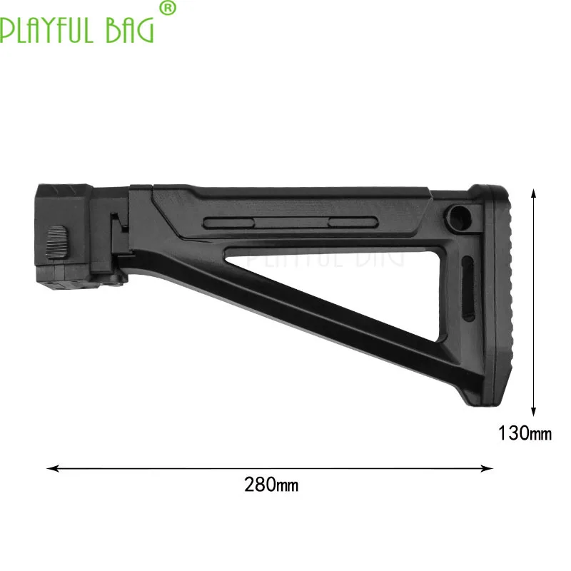 

Outdoor activities CS New General Toy Soft Bullet Gun refitting parts No. 176 MOE AK tailstock rear support [3D printing] KJ11