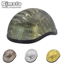 Bjmoto NEW motorcycle retro helemt Motorbike Bicycle Cycling Open Face Half Helmet Motor Head Protecter Helmet