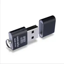 Портативный мини USB 2,0 Micro SD TF T-Flash считыватель карт памяти адаптер флэш-накопитель SD флэш-память