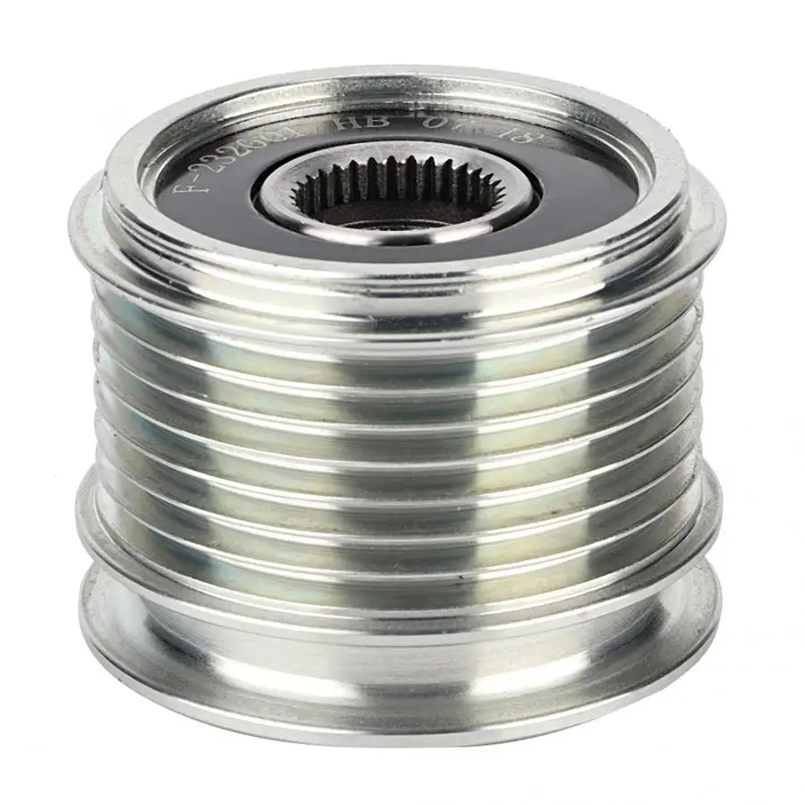 

1 Set Brand New Metal Overrunning Alternator Freewheel Clutch Pulley F-232001 Fits for C160 C180 C200 Car Accesories