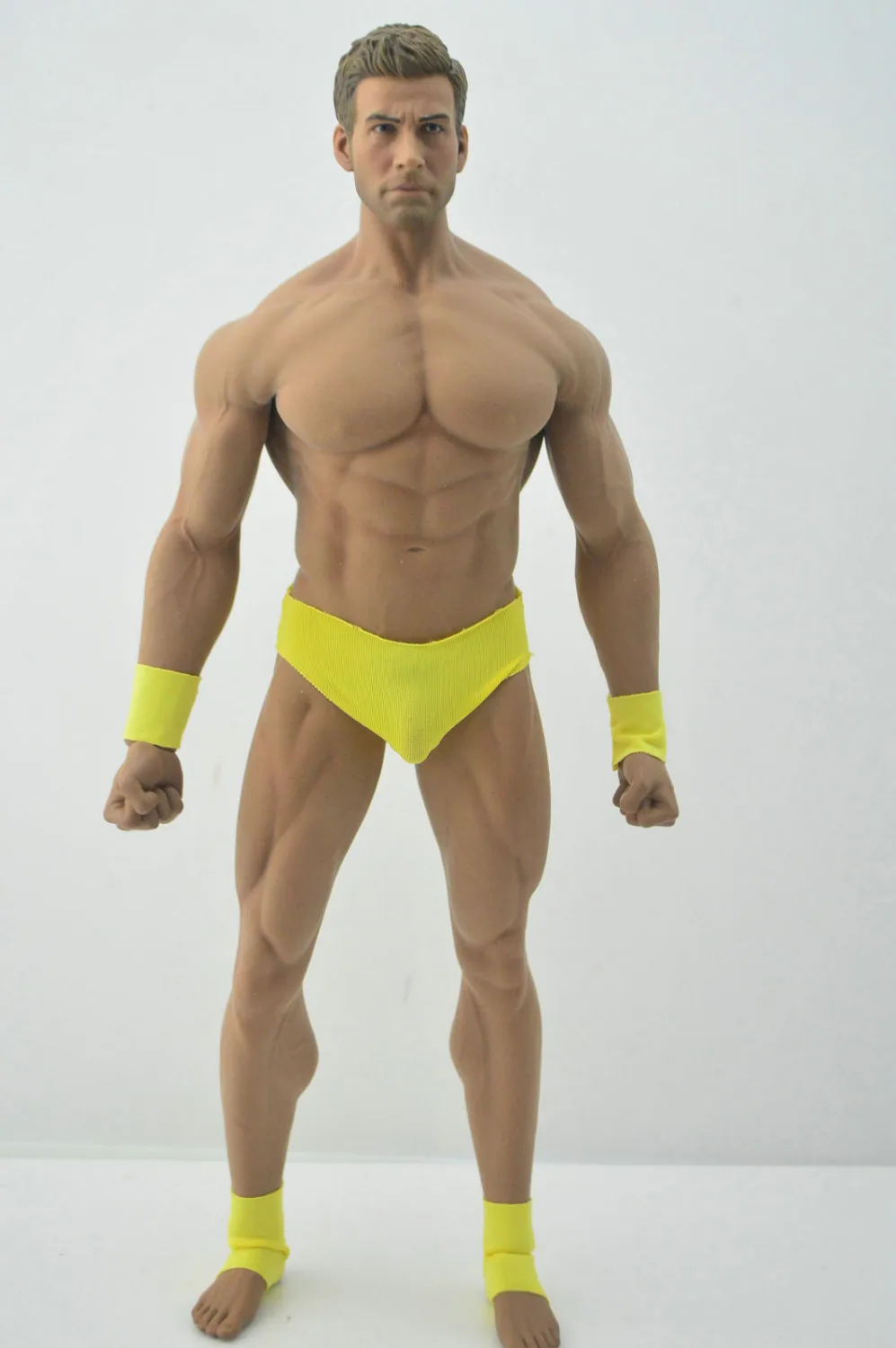 

DIY 1/6 Scale Jake Gyllenhaal action Figure Head Phicen Male Body