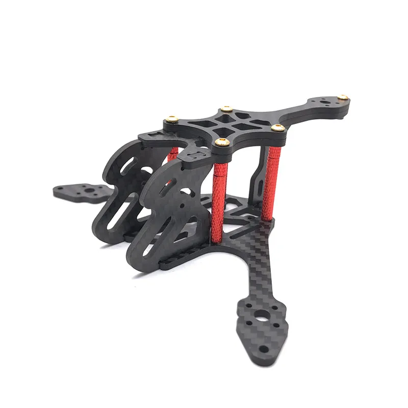 

High Quality EXUAV Y120S 120mm Mini RC FPV Racing Drone Frame Kit Support Runcam Split Camera Cam Carbon Fiber Frame For DIY Toy