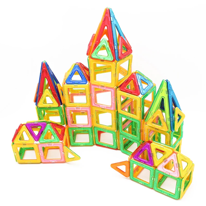 Замок из магнитного конструктора схема