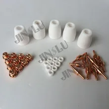 60 шт. общий PT31 плазменный резак расходные материалы как материалов для сварки и резки/L-TEC PT-31, JG-40 и WSD-LG40