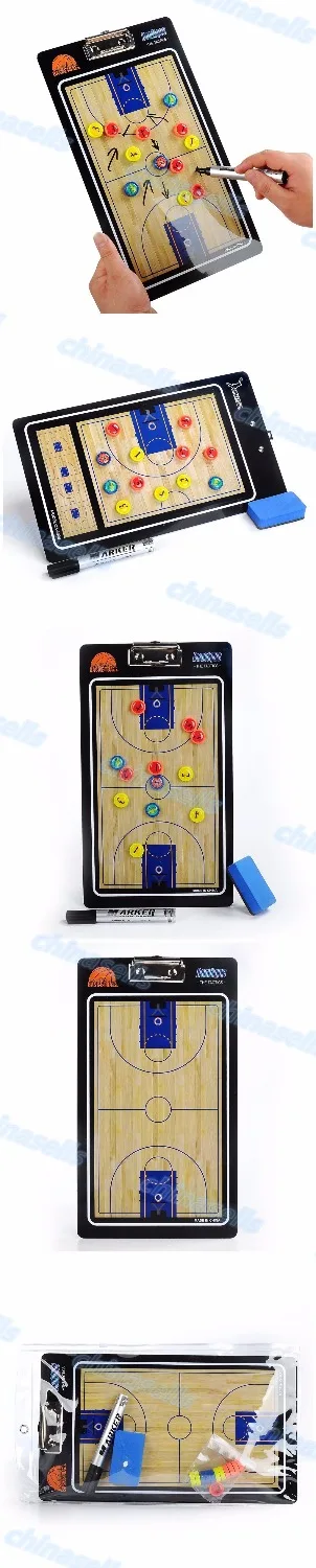 Outdoor PVC Soccer basketball Coach Match Training Tactical Plate Coaching Board Kits magnetic teaching board Coach Board