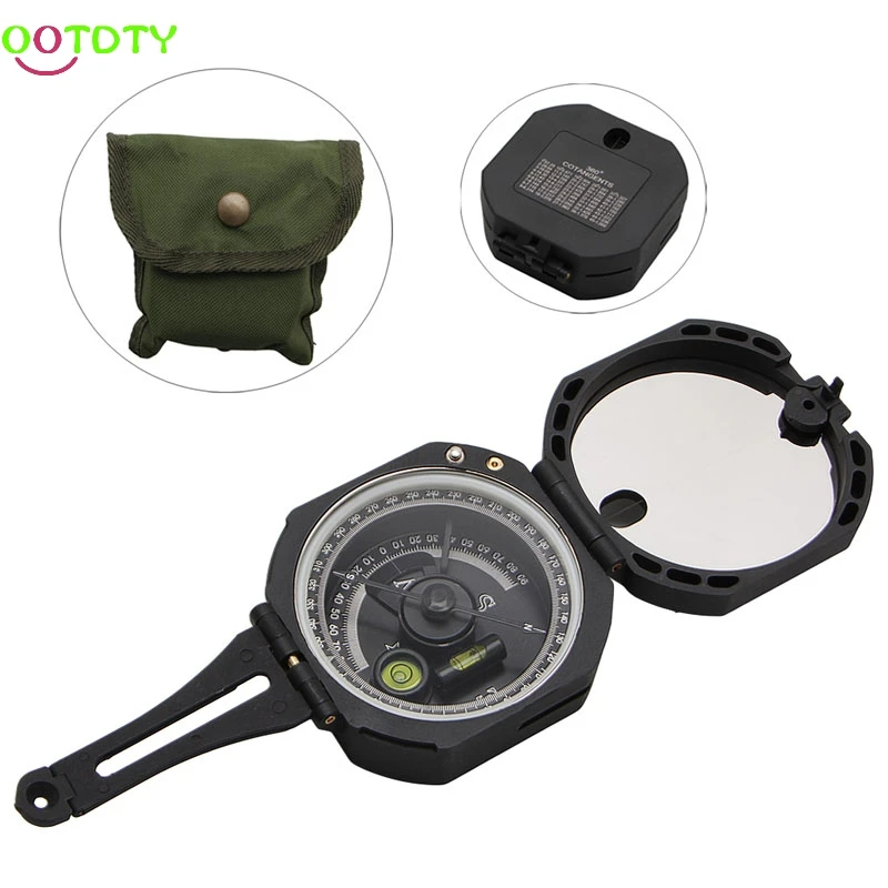  Kunststoff 0-360 Grad Wandern Getriebe Kompasse & GPS Hohe Präzision Magnetische Tasche Transit Geo