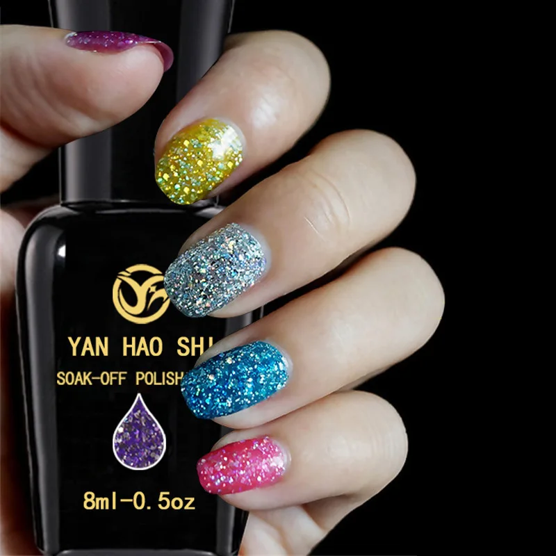 Buy 8mL 3D Star Glitter Polish Varnish for Pretty