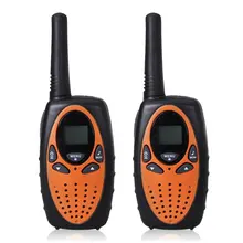 Display LCD retroiluminado walkie talkies 2-way, 8 canais sistema PMR função auto scan, UHF400-470MHZ Rádio 2-Way 3 KM alcance Interfone