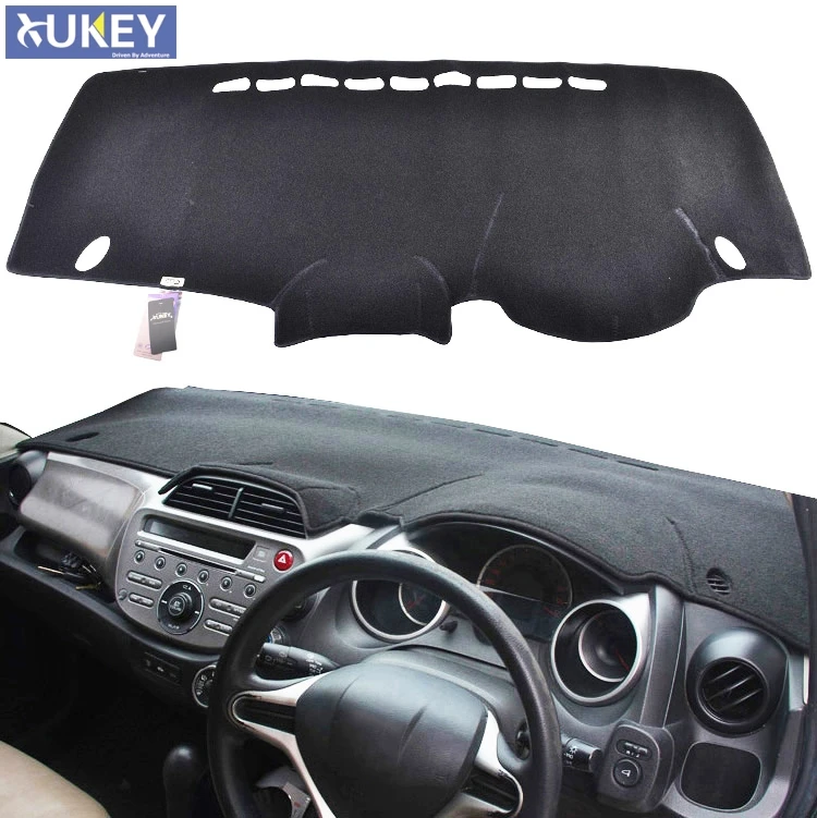 Xukey Dashboard Cover Dashmat Dash Mat Fit For Honda Jazz Pad Sun Shade