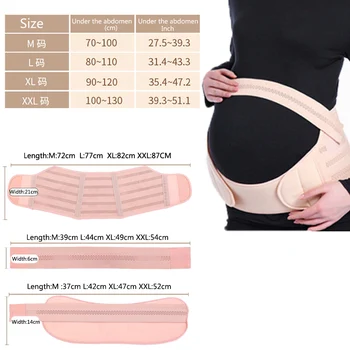 

Hot Selling New Maternity Pregnancy Belly Waist Back Support Prenatal Strap Belt Maternity Girdle Belt Binding Belly Band