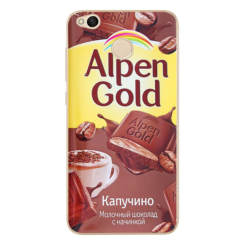 Чехол для мобильного телефона Alenka Bar Wonka с изображением шоколада чехол из ТПУ redmi4A