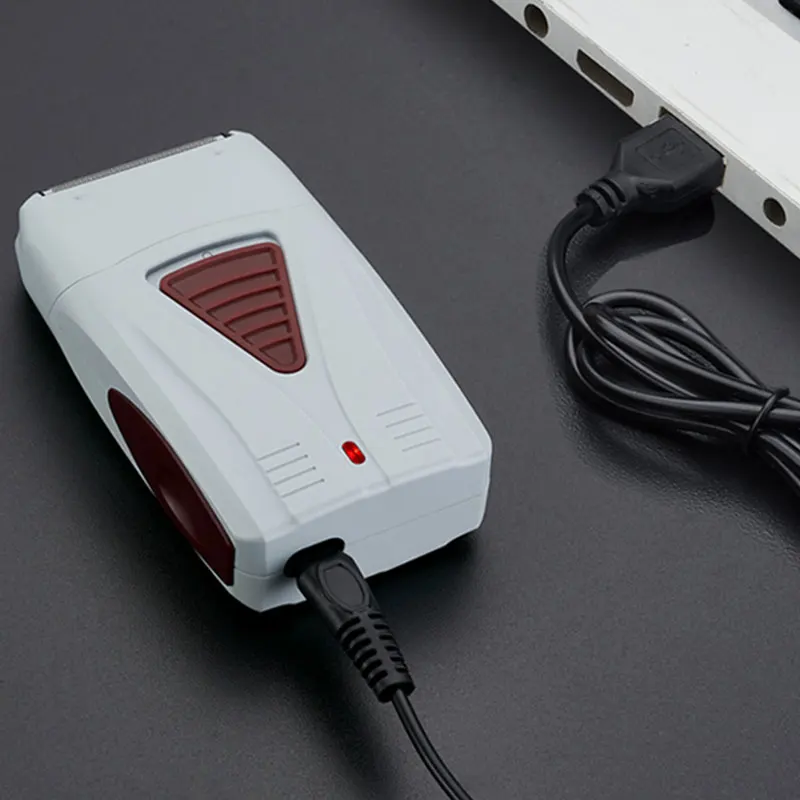 Подарки портативная бритва электробритвы Профессиональный Usb красивый триммер бритвы