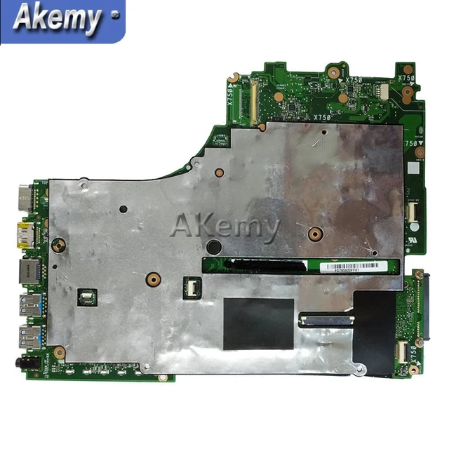 For ASUS A750J K750J K750JB X750JB X750JN R751JB laptop Motherboard Mainboard i7-4500 GT840M/2GB Free Heatsink + 4GB RAM 3