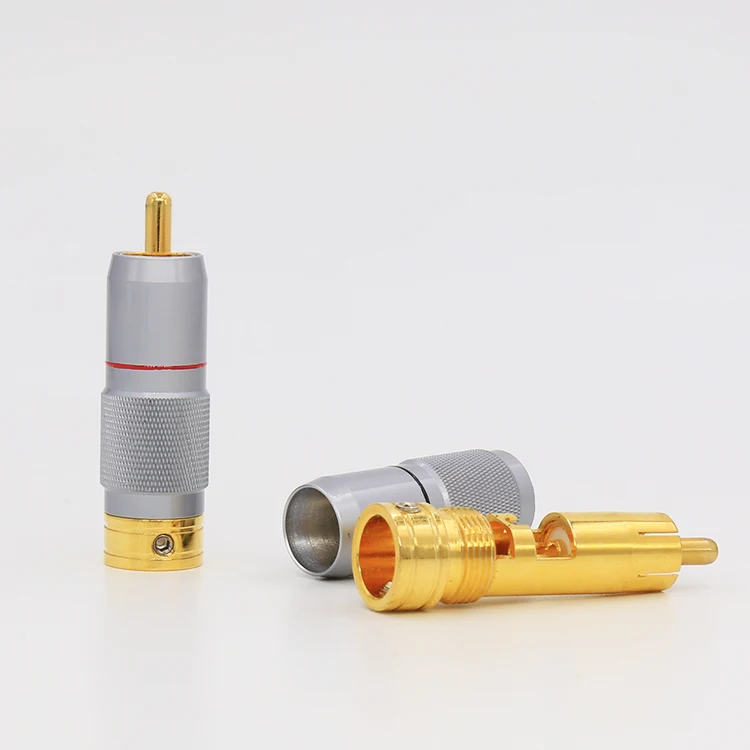 Высокопроизводительные Позолоченные Аудиоразъемы RCA VR003G RCA|connector rca|connectors goldconnector