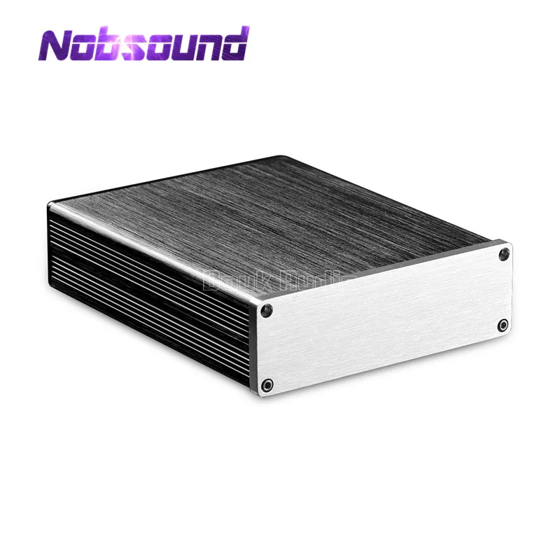 Nobsound мини алюминиевый корпус цифровой усилитель шасси DIY W132 * H42 d169мм | Электроника