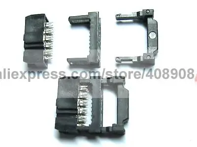 200 Pcs Mini 2 Row 10pin IDC Cable Header Connector Pitch 2.54mm 3 Piece | Обустройство дома