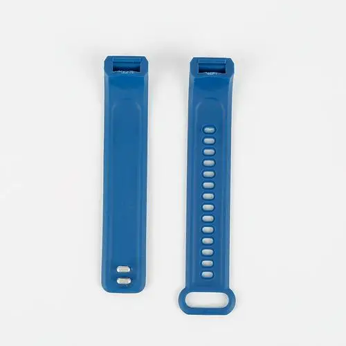 Молодой цветной силиконовый сменный ремешок, умный Браслет, ремешок для Y5, умный Браслет, спортивные водонепроницаемые браслеты - Цвет: Синий