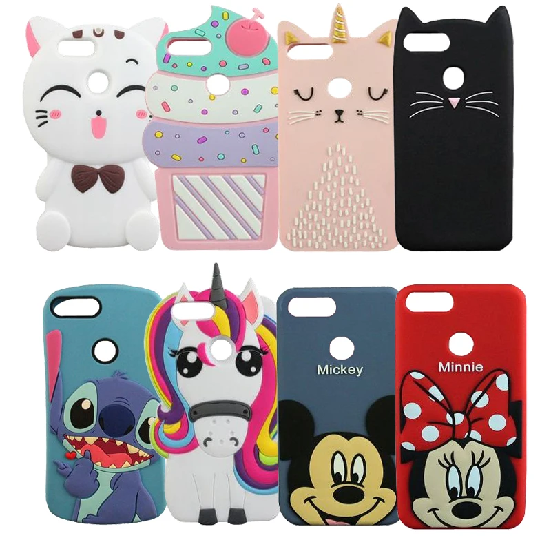 coque de telephone huawei p smart licorne