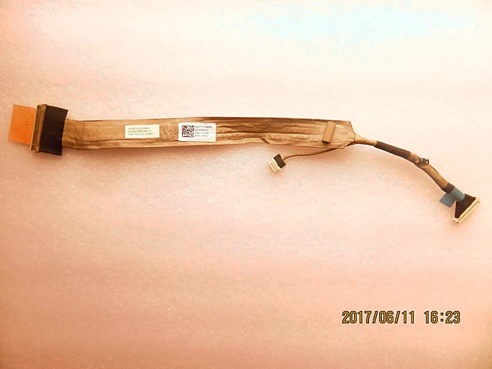 Новый оригинальный для dell Vostro 1720 V1720 led lcd lvds кабель KML60 LVDS DC02000OR00 CN-0T704J 0T704J T704J |