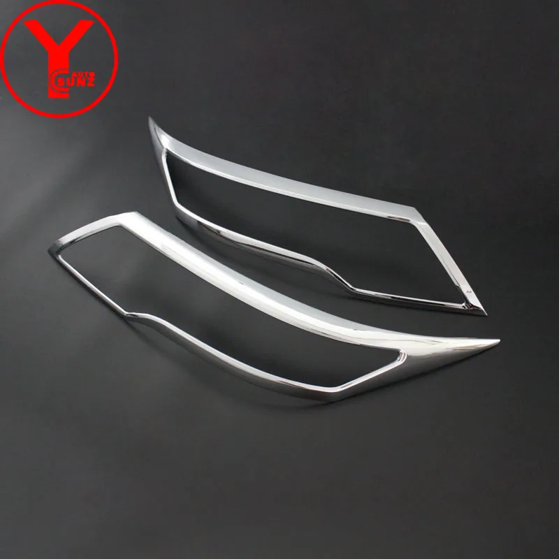 chrome headlight head light cover For toyota Rush 2018 ABS car styling