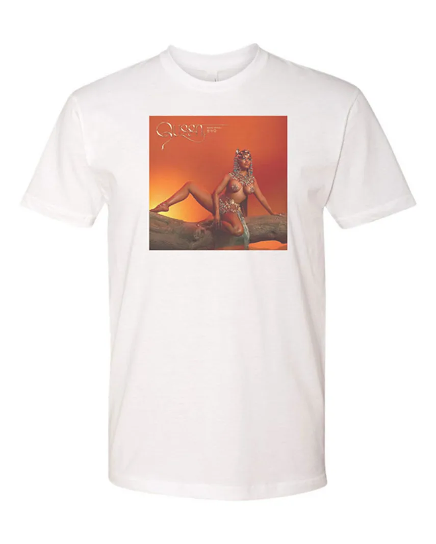 

Nicki Minaj Queen Hip Hop Custom Mens T Shirt New White Hot New Top T Shirt Funny 100% Cotton Tshirt Gift Funny New