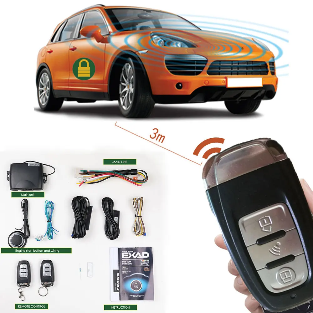 For Toyota Pke Car Alarm System Function Remote Central