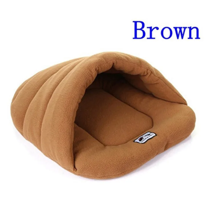 Title 10, 6 Colors Soft Polar Fleece Dog Beds Winter Warm...