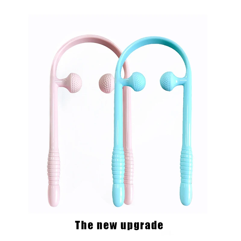 OPHAX Neck Massager For Neck Shoulder Waist Lower Leg Cervical Massager Dual Trigger Point Therapist Hands Relaxation Device