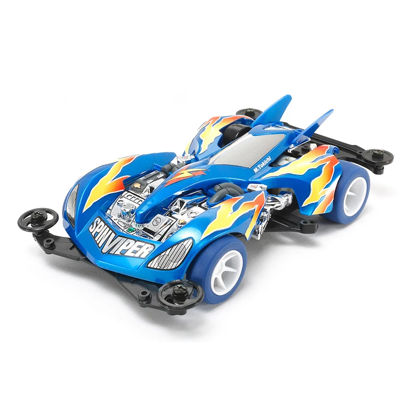 

DIY TAMIYA 4WD Car Model Spin-viper Pearl Blue Special 95329