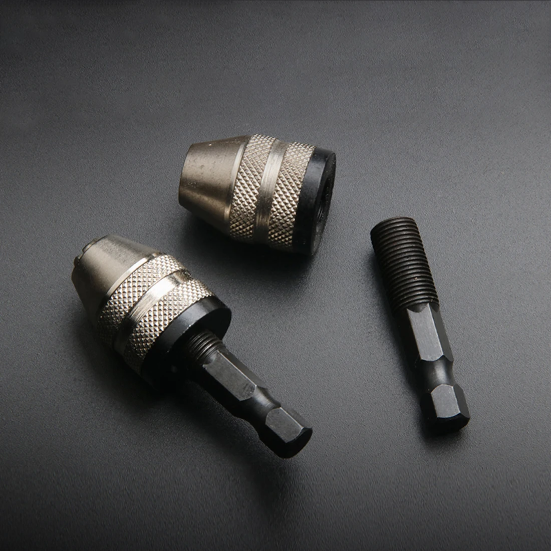 

New 1/4 '' Hex Shank Drill Bit Tool Quick Change Convertor Adapter Keyless Drill Chuck Screwdriver Impact Driver Adaptor