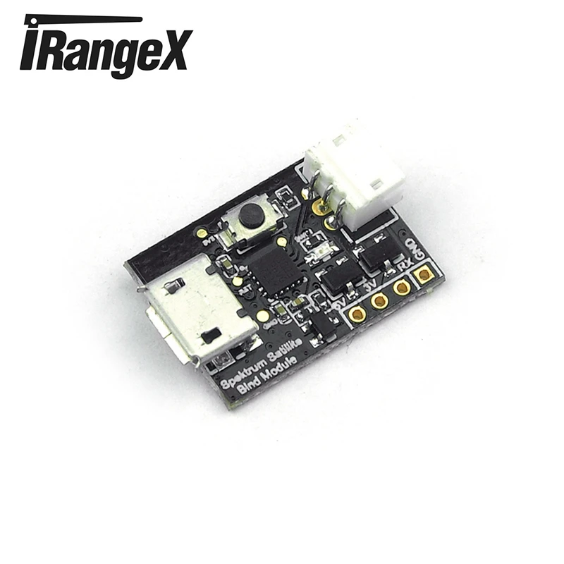 

iRangeX BM01 Simple Tiny Bind Module For DSM2 For DSMX/Spektrum Satellite Receiver RC Multicopter Models Spare Part DIY Accs