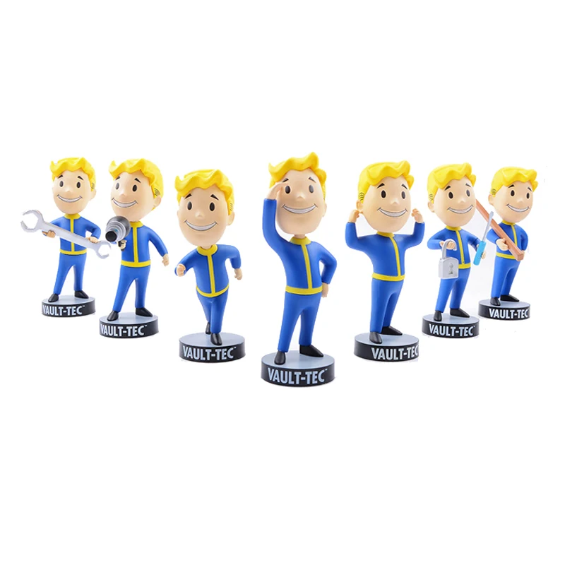 

Fallout 4 Original Vault Boy Action Figures Model Toys With Retail Box13cm