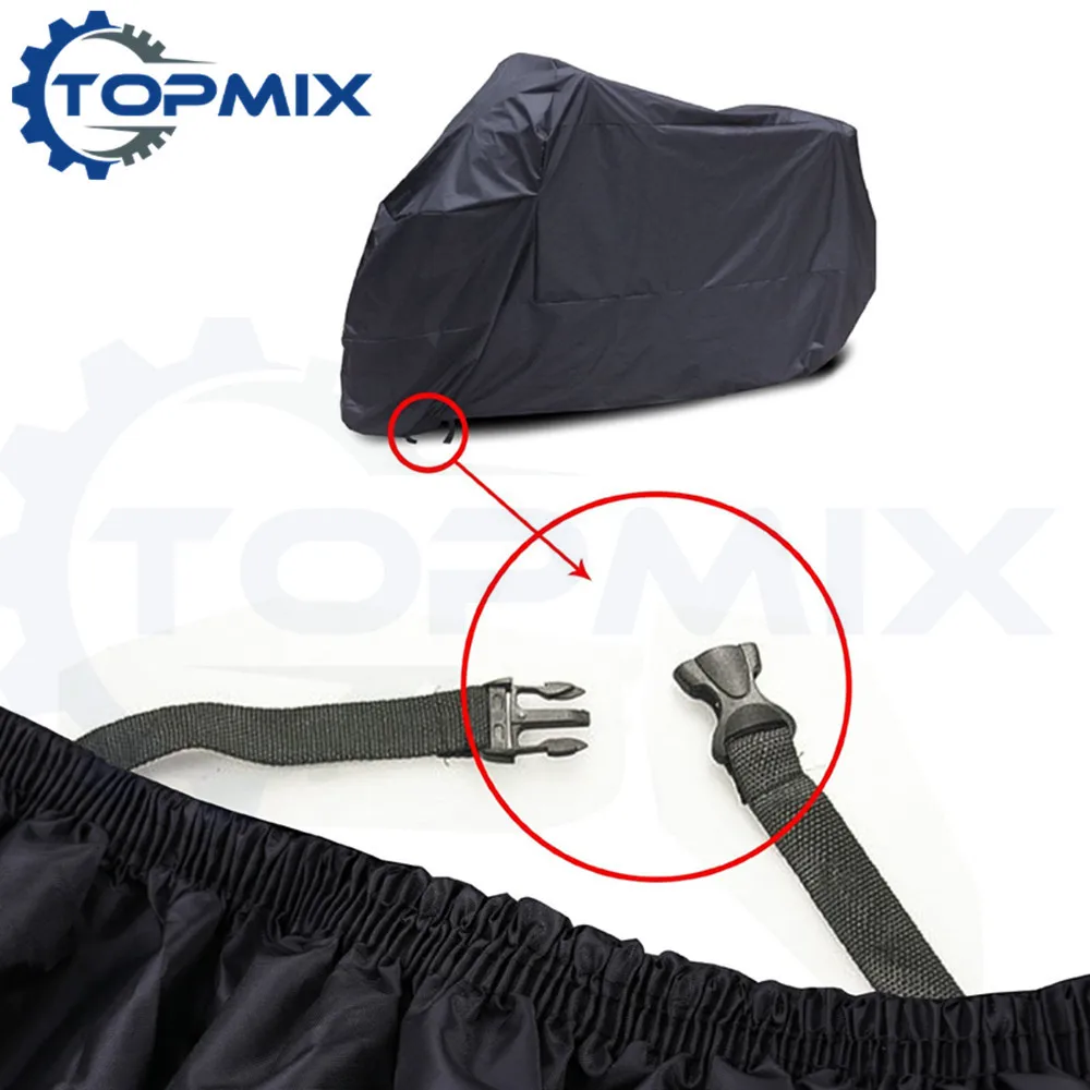 Motorcycle cover black 4