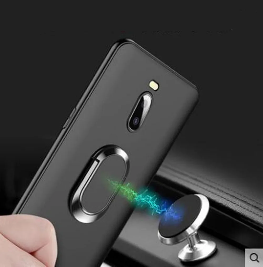 

For Meizu Note 6 TPU Case With finger ring Magnetism Holder Phone Back Cover For Meizu M6S S6 M8 Lite X8 M5C A5 M5S M6 M5 Coque
