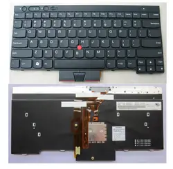 Новый оригинальный для Thinkpad T530 T530i W530 T430 T430i T430S Английский США клавиатура с подсветкой 04X1353 04X1240 04Y0528 04Y0639 0C02034