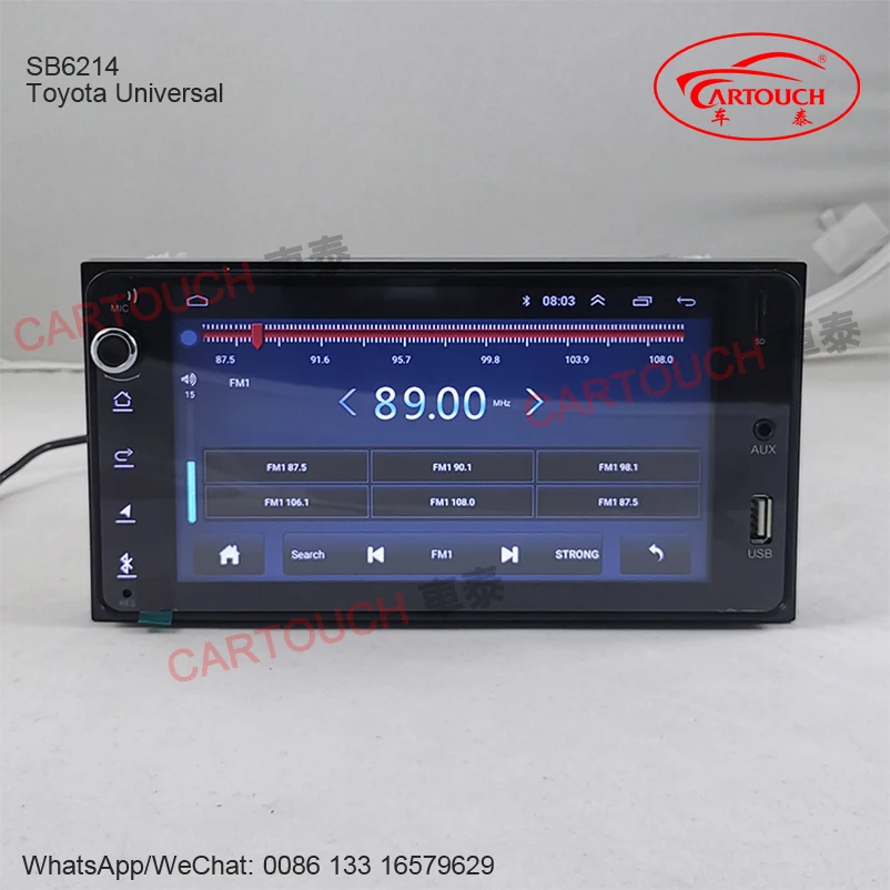 Clearance Cartouch Android 8.1 car dvd for toyota corolla 2 Din Universal car radio with navigation Bluetooth Wifi car stereo gps player 3