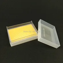 6 шт. медовая кассета полупрозрачная коробка для меда гребень основа лист контейнеры принадлежности для пчеловодства инструменты