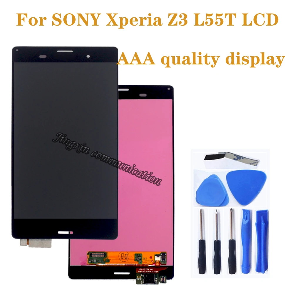 

5.2" AAA display for SONY Xperia Z3 LCD + touch screen instead for SONY Xperia Z3 L55T D6603 D6653 LCD mobile phone repair parts