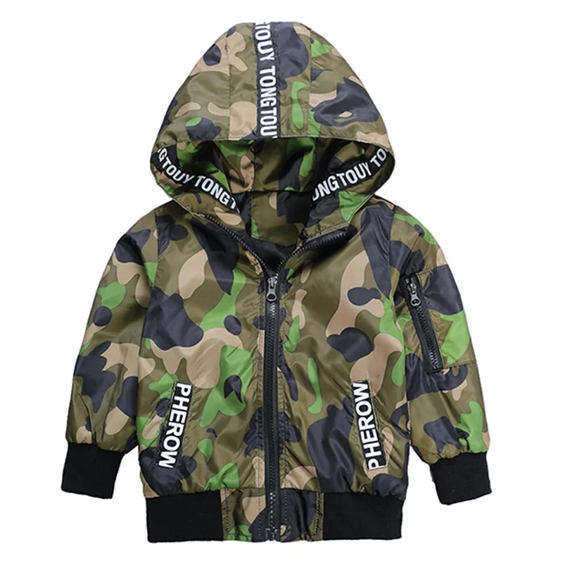 Buy 2018 Fashion Baby Boys Camouflage Jacket Children